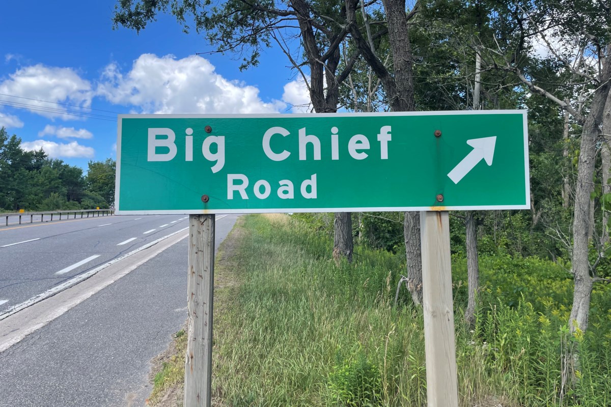 Big Chief Road residents riled about proposed name change Orillia News