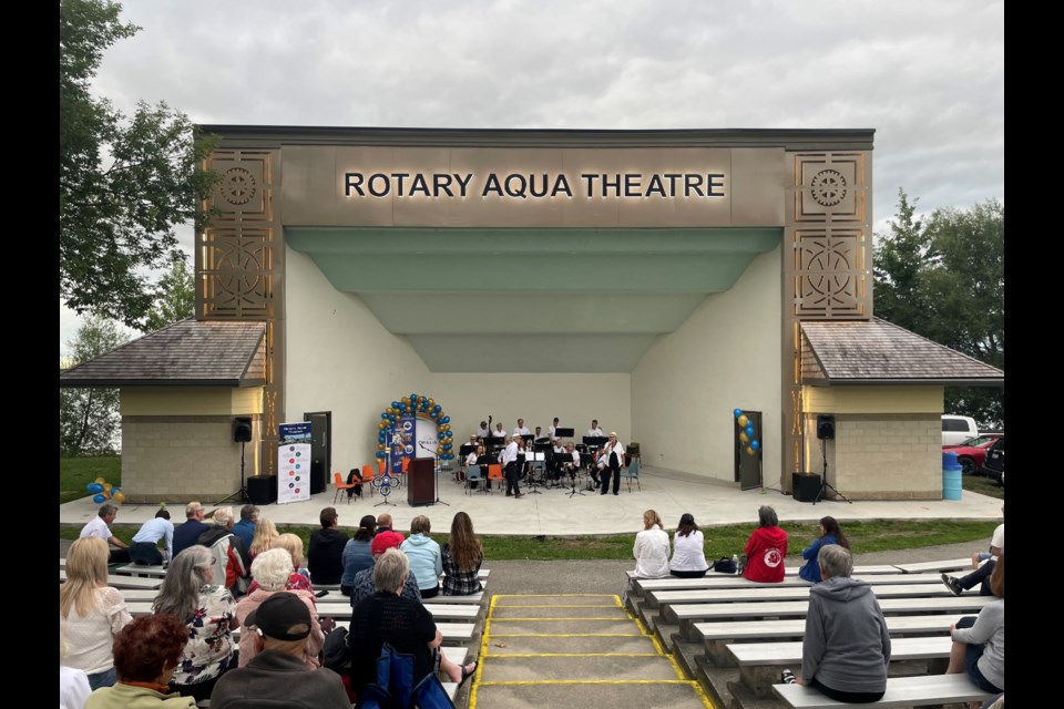 The 64-year-old Rotary Aqua Theatre underwent structural repairs, facade improvements, and electrical upgrades to ring in continued decades of Arts and Culture programming in Orillia.