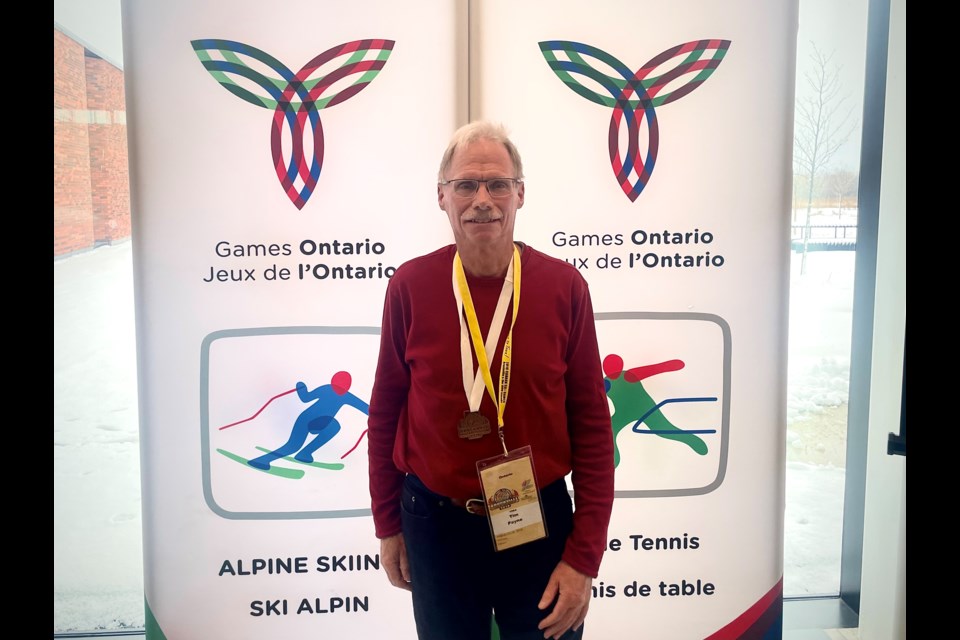 Oro-Medonte resident Tim Payne is a veteran of more than 40 senior games events in Canada and the United States.