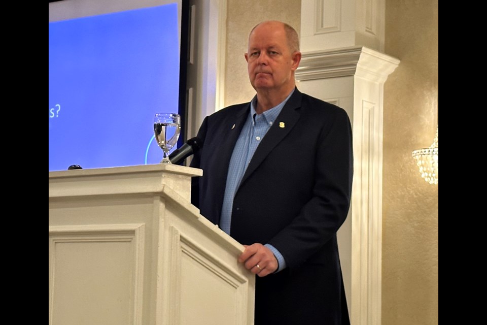 Mayor Don McIsaac laid out council’s priorities moving forward and its accomplishments through its first 100 days at this year’s Mayor’s Breakfast hosted by the Orillia District Chamber of Commerce at the Best Western Plus Mariposa Inn.