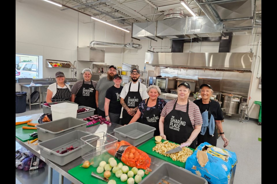 The Sharing Place Food Centre's new community kitchen opened earlier this month.