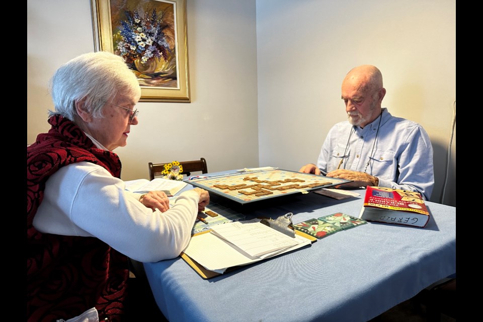 Gerry and Susan Walma are approaching their 1,000th game of Super Scrabble in a tradition that dates back to the early days of the COVID-19 pandemic.