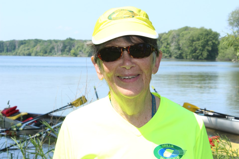 Fern Splichal is Orillia Rowing Club's Tour Coordinator. She took up the new sport at the age of 72 and is now fully immersed in the sport.