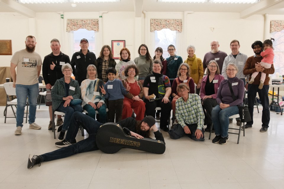 These volunteers helped to rescue lots of treasures in various shapes and sizes at Saturday's Repair Café.