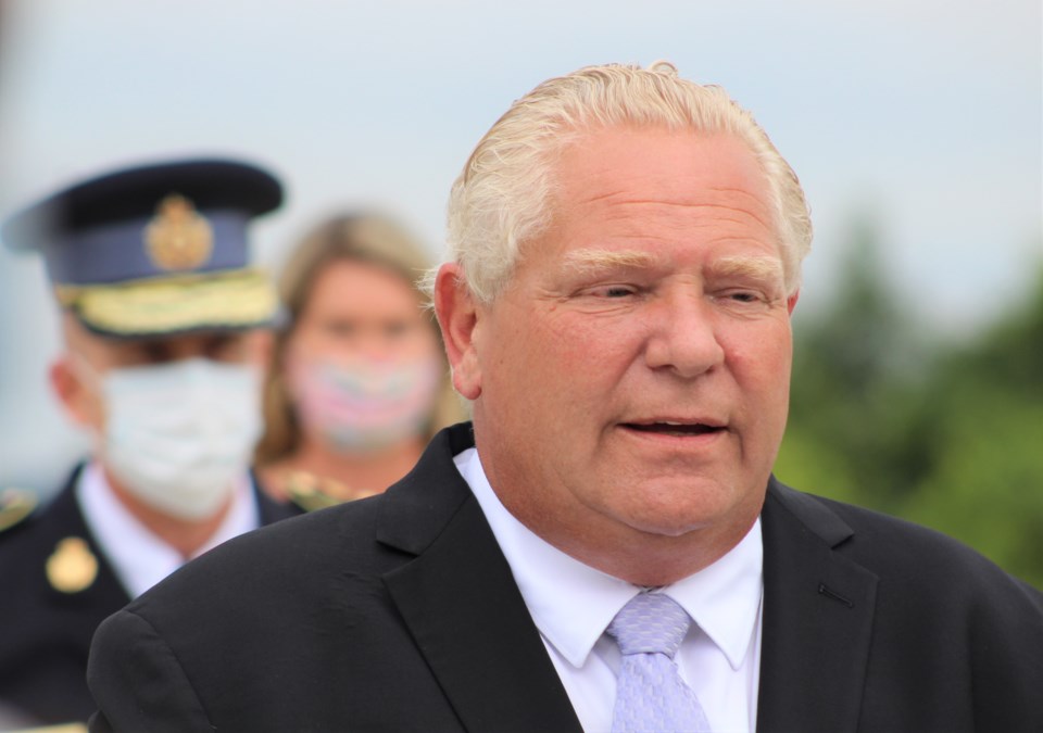 2020-08-20 Doug Ford OPP announcement 1