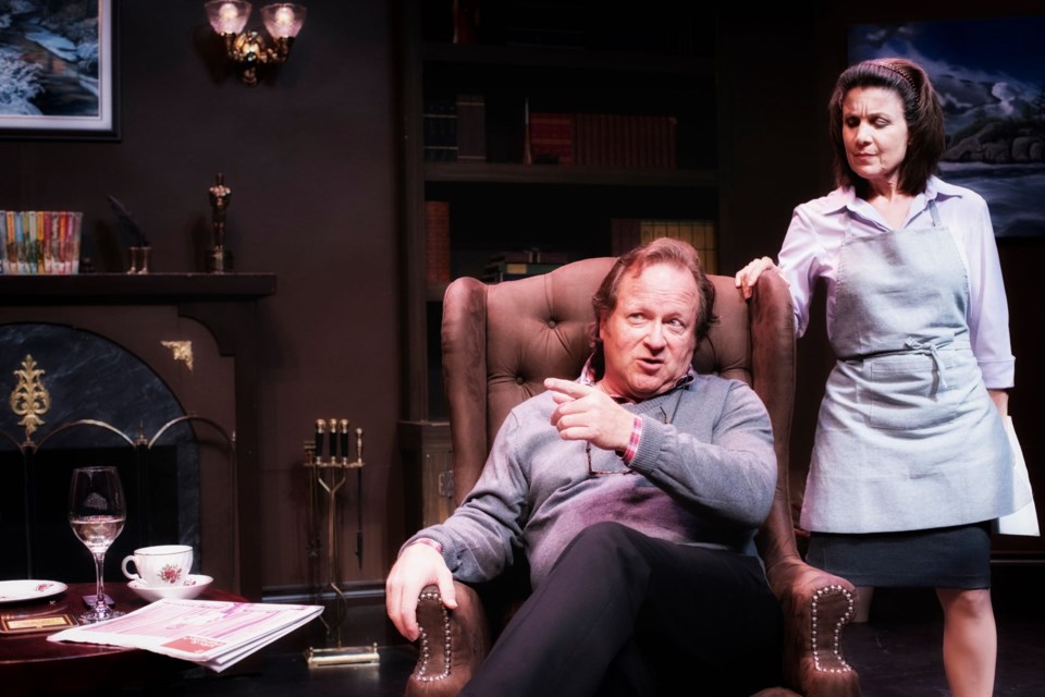 The Orillia Opera House is presenting Norm Foster’s On a First Name Basis, a two-actor comedy starring Viviana Zarrillo and Jesse Collins. Portage Creative photo