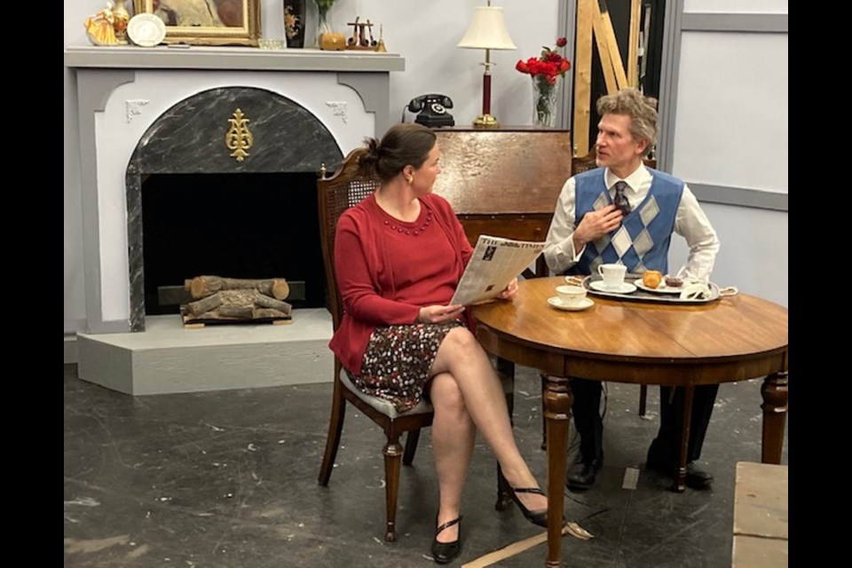 Mariposa Arts Theatre is presenting Blithe Spirit, an iconic Noel Coward play that is described as a campy comedy romp.