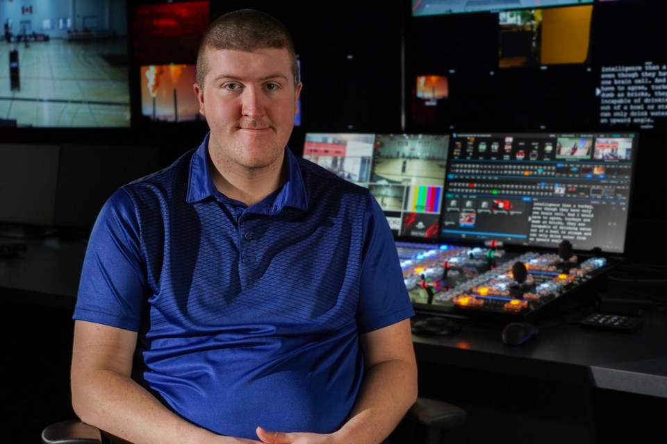 Connor Earl is the owner of a local broadcasting and video production company who has recently created a series focused on trains that travel through the region.