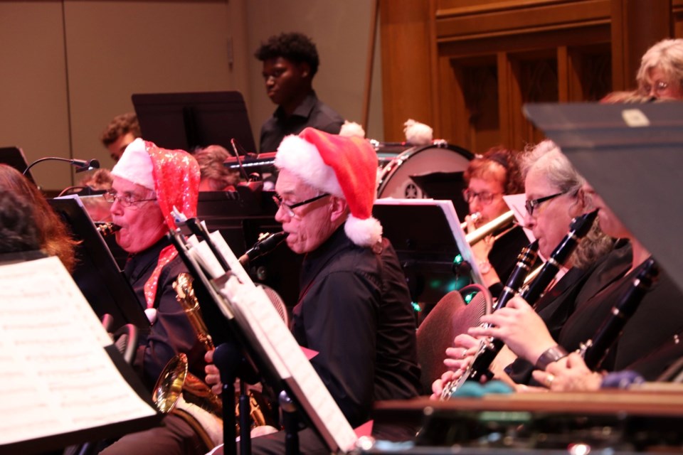 The Orillia Concert Band will kick off the Christmas season with two events Saturday, Dec. 3.