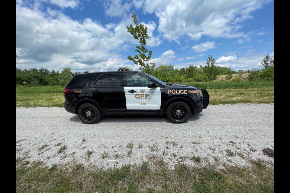 Orillia OPP officers were on standby earlier this summer while a homeless encampment, in a bush area off Atherley Road, was cleared out.