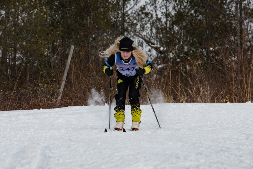 Cross-country skiing is Anna Vurma’s favourite sport, especially when it involves going as fast as she can to win a Queen of the Mountain award.