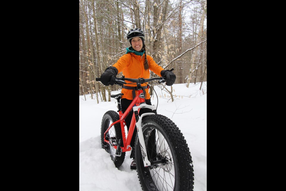 Lifelong fitness advocate, Katherine Ross, is up for the challenge – she will try and complete a 50-km fat bike ride this weekend, a fundraising event to support the OPP Suicide Memorial.