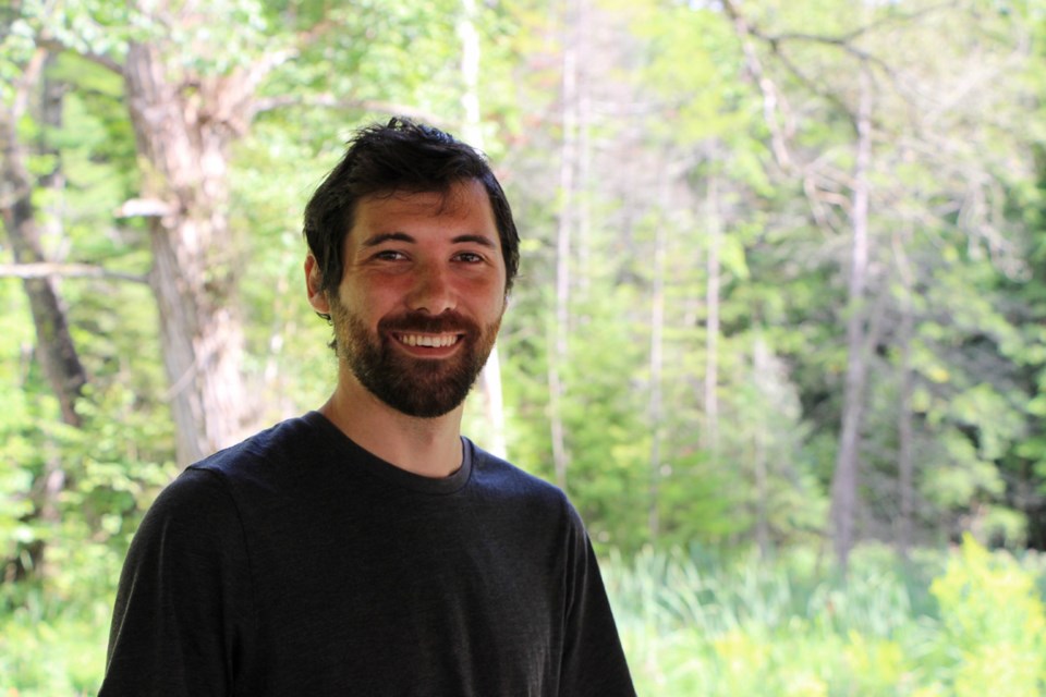 Toby Rowland, Citizen Science Field Coordinator with The Couchiching Conservancy, will lead an All About Bats webinar on Aug. 26 as part of the organization’s Passport to Nature program. Kathy Hunt/OrilliaMatters
