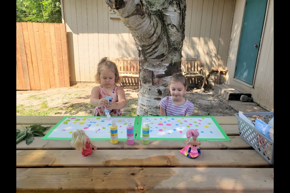 Heartworks Children's Studio is offering an Outdoor Art Café. Supplied photo