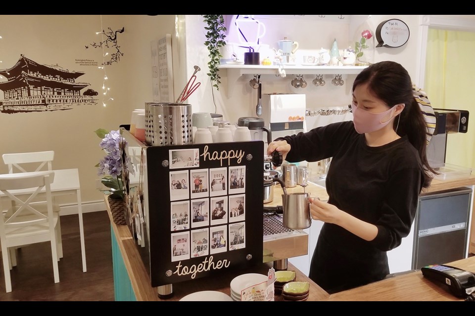 Scarlett Lee owns Café Seoulista.