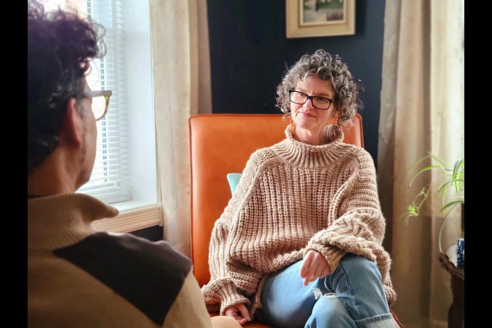 Candy Potter is a local psychotherapist who, alongside co-founder Steve Caston, is launching Cocoon Orillia, a new home for mental health and wellness practitioners located at 53 Andrew St. in downtown Orillia.