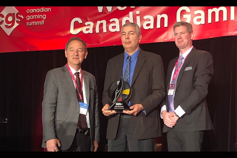 Robert Commanda, lead gaming technician at Casino Rama, was named the Gaming Employee of the Year at the First Nation Canadian Gaming Awards this week in Edmonton. Contributed photo