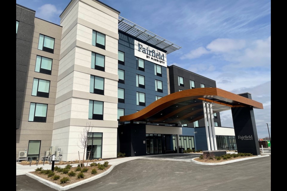 The new Fairfield By Marriott hotel opened for business at 8 Mulcahy Ct. Thursday afternoon. 