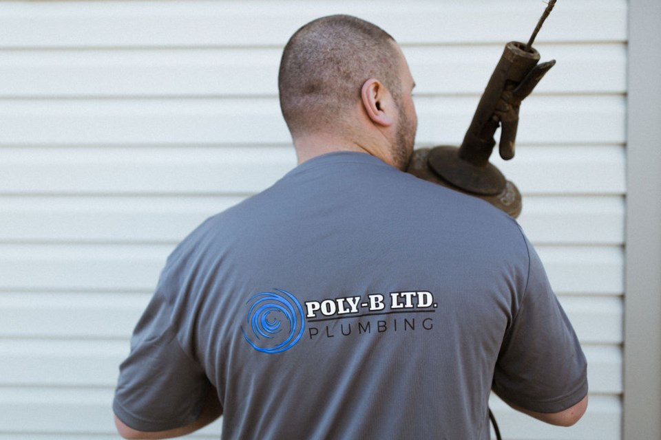 Poly-B Plumbing owner Paul Bosse says the Orillia Area CDC has helped to support the growth of his business. 