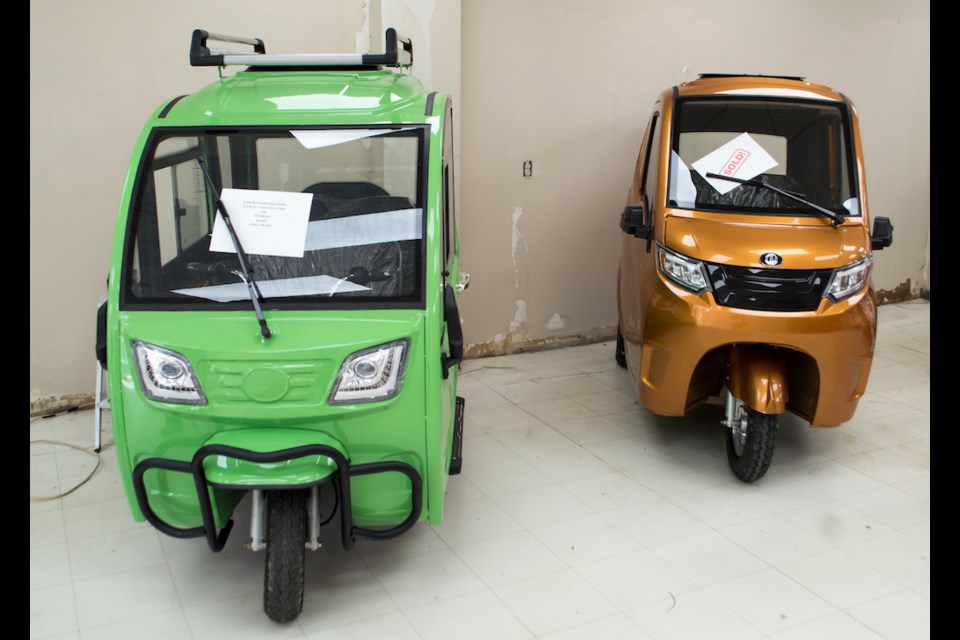 Canada s first e trike dealership drives into downtown Orillia Orillia News