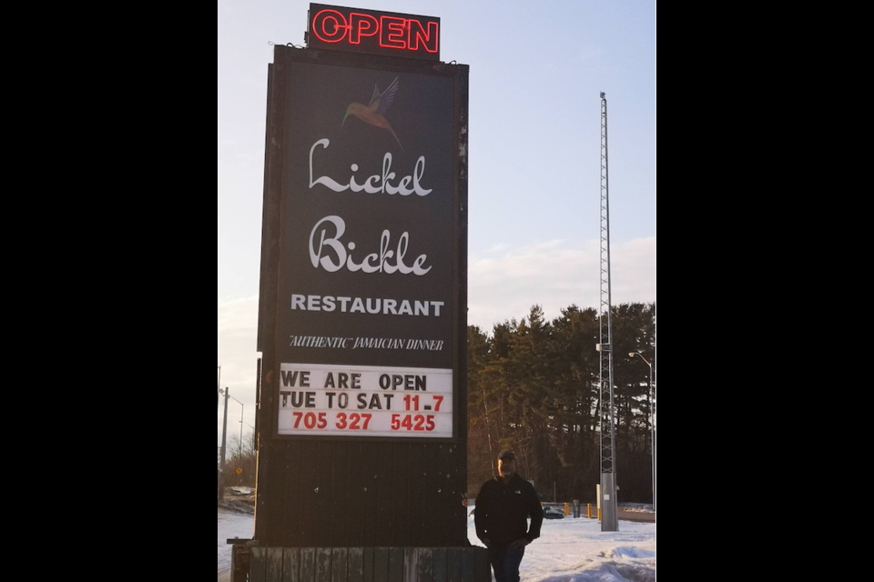 Wayne Isaacs, owner of Lickel Bickle Restaurant, says the Simcoe Muskoka District Health Unit moving into the province's grey “lockdown” level is crippling his business.