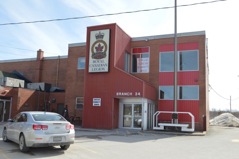 legion branch 34 outside march 2020