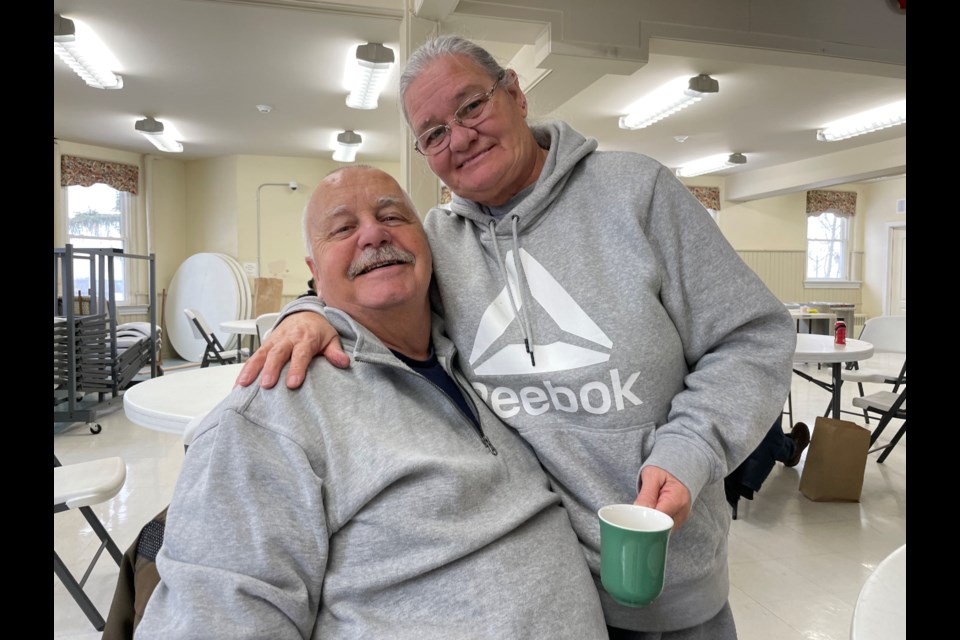 Linda Shortell and her husband, Greg, have been enjoying the Loonie Lunch at St. James' Anglican Church in Orillia for more than a decade.
