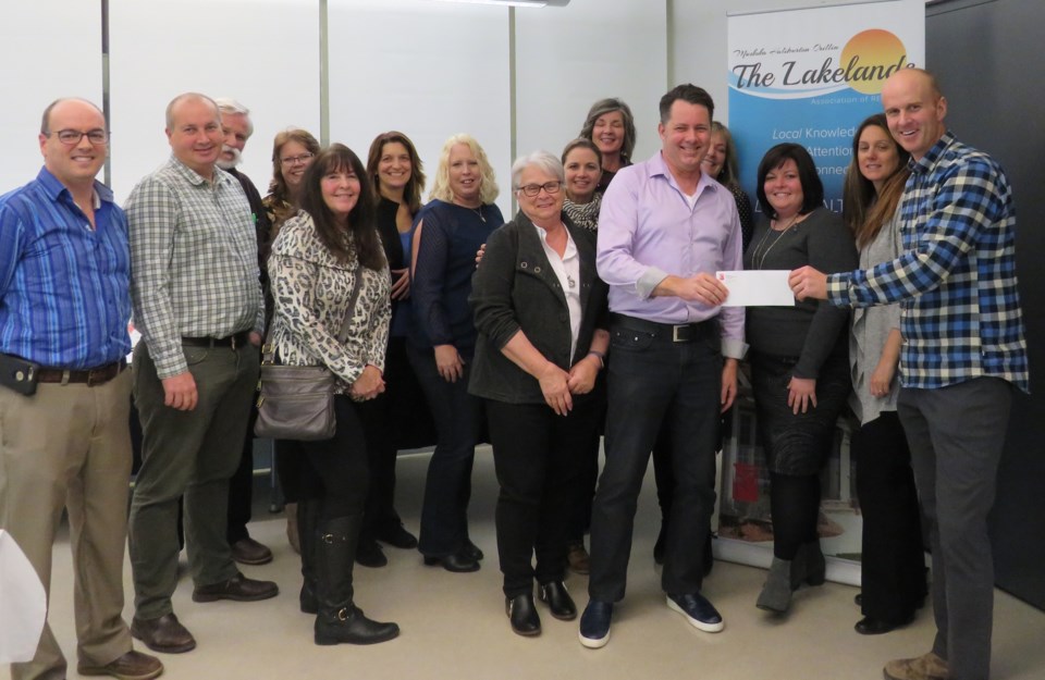 Ontario REALTORS Care®Foundation Cheque Presenation to Sharing Place Food Bank