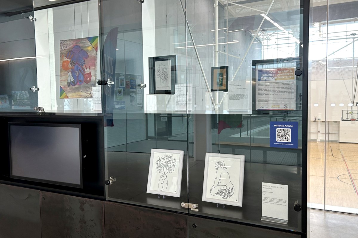 Two-Spirit and Gender Diversity Through History on display at Orillia Recreation Centre until December