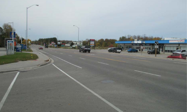 A study has concluded that lights at the intersection of Orchard Point Road and Atherley Road/Highway 12 are not warranted. This view is looking west along Atherley Road at Orchard Point Road. City of Orillia photo