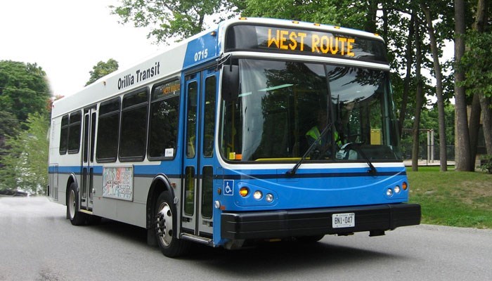 orillia transit bus stock