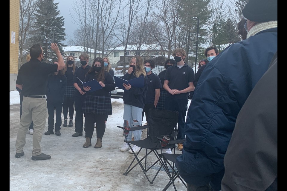 A healing fire organized by Jeff Monague and a group of educators from the Simcoe Muskoka Catholic District School Board, became 'something magical,' says the author.