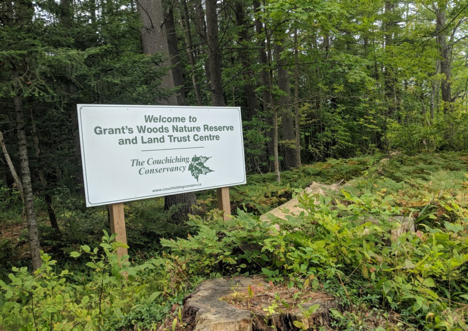 Grants woods sign