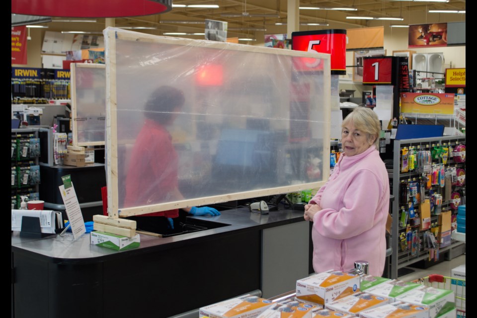 Home Hardware's Orillia location is taking COVID-19 precautions seriously, limiting store volume and picking customers' orders for those who call ahead. Tyler Evans/OrilliaMatters