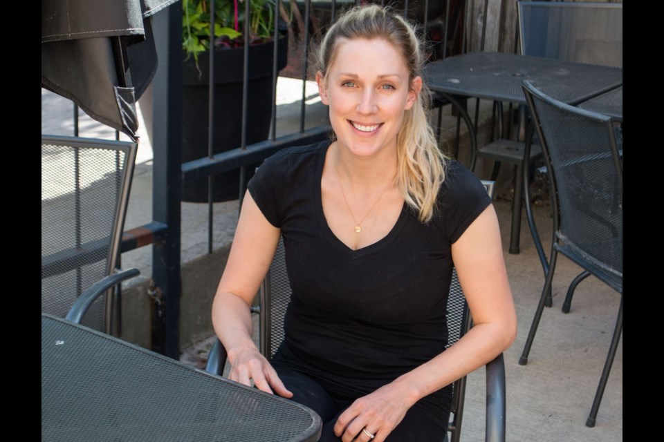 Orillia restaurant owners such as Jenna Clarke of Rustica Pizza Vino, are preparing for Friday's opening of patio dine-in service. Tyler Evans/OrilliaMatters. 