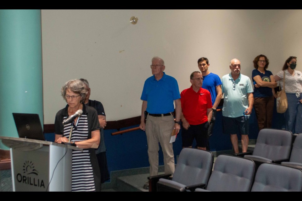 Around 50 people gathered at the Orillia City Centre on Tuesday evening to have their say about Orillia's looming boundary expansion plans. 