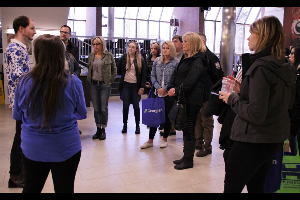 Georgian College opened its doors to hundreds of prospective students and their families Saturday at an open house at the Orillia campus. Mehreen Shahid/OrilliaMatters