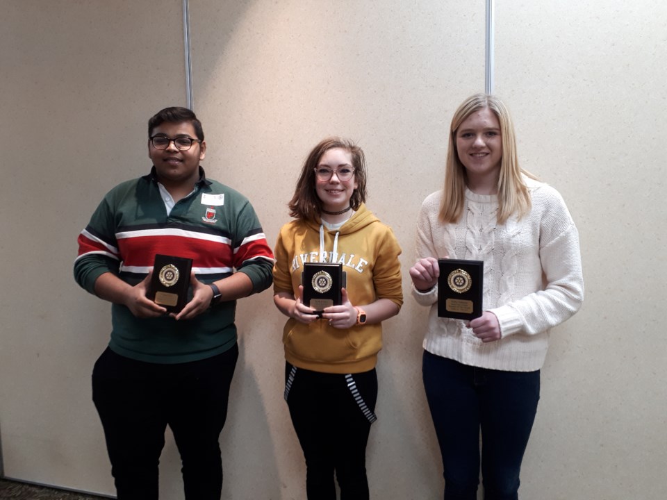 2019-02-08 rotary students of month