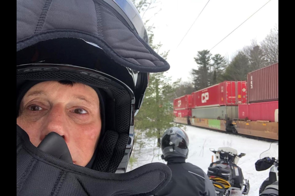 Gerry Gold was rescued by OPP last week when he got his snowmobile stuck in Severn Township, leaving him stranded in a forested area as temperatures plummeted. 