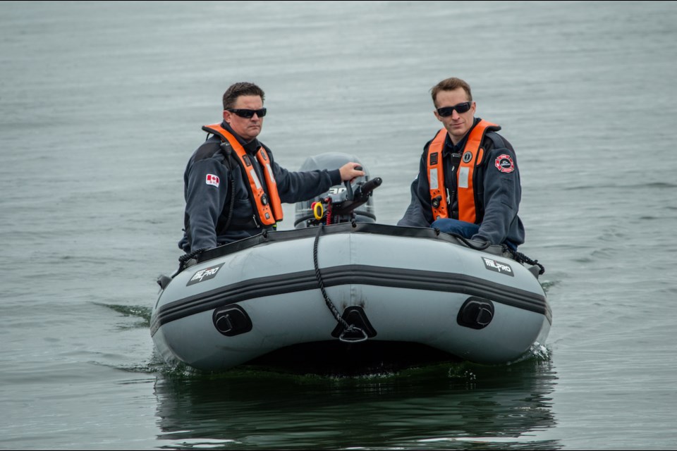 The Orillia Fire Department unveiled its new rescue boat on Wednesday afternoon. A grant from Firehouse Subs Foundation paid for the new boat.