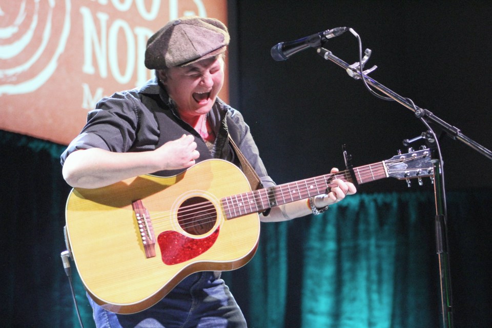Irish Mythen wowed the crowd Saturday night during a sold-out Roots North Music Festival performance at St. Paul's Centre. Nathan Taylor/OrilliaMatters