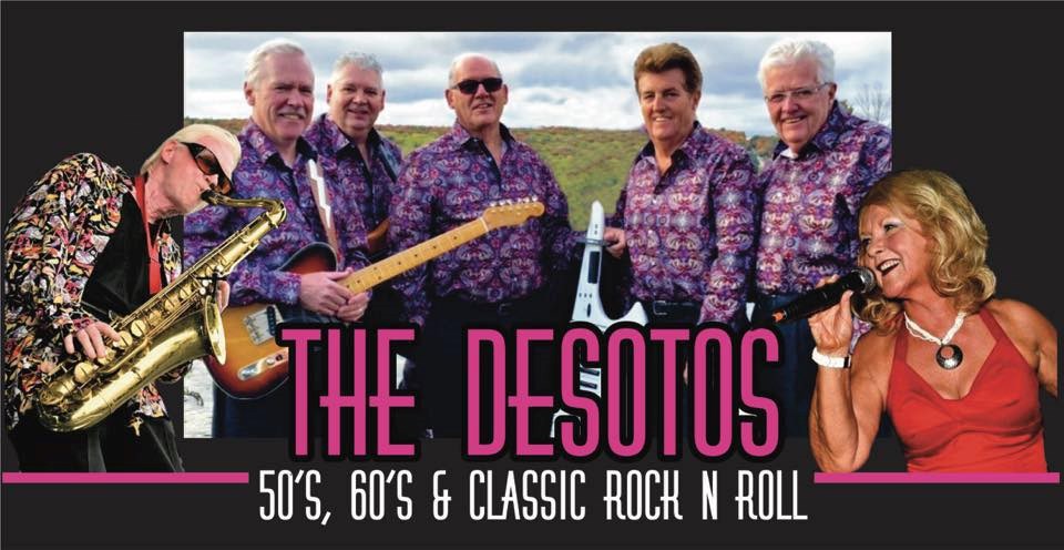 ODAS Park is hosting a Spring Dance with the DeSotos (formerly the Martels) on Friday night. Doors open at 8 p.m. at the facility located at 4500 Fairgrounds Road. Tickets, in advance, are $20 and available at ODAS Park, April Flowers and Decor, and Daven-Ports (formerly the Friendly Fermentor). Contributed photo