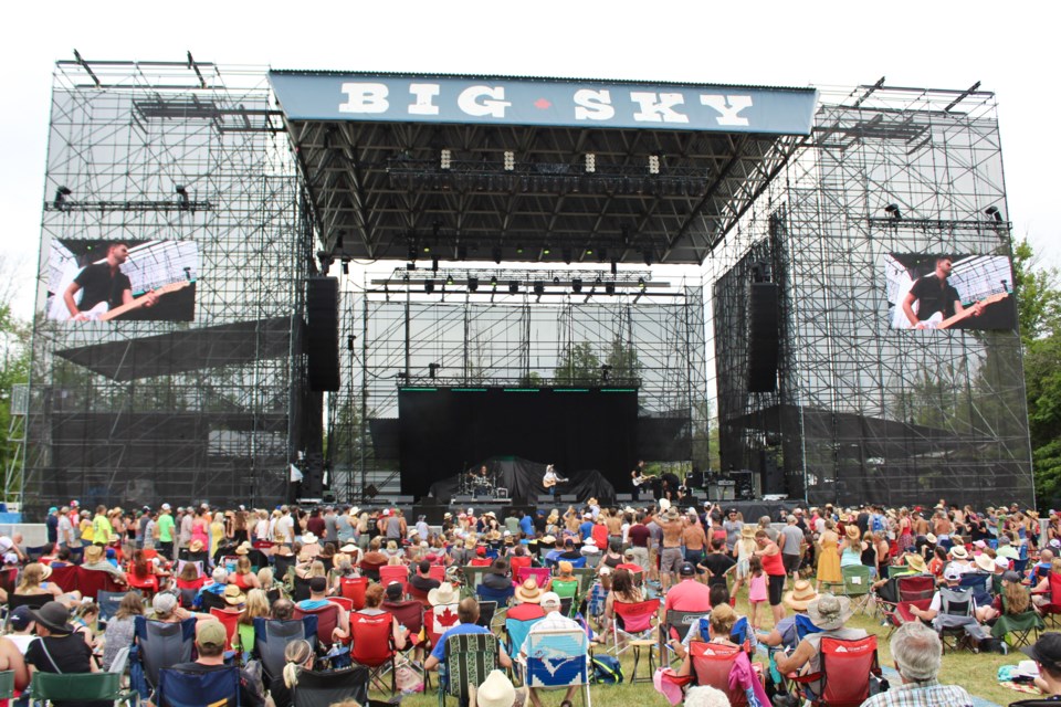 The 2019 Big Sky music festival is shown in a file photo. Nathan Taylor/OrilliaMatters