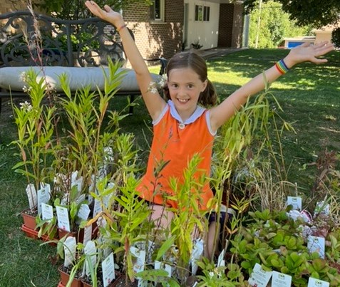 Morgan Mansfield is calling on area residents to create pollinator gardens to help ensure the future of monarch butterflies.