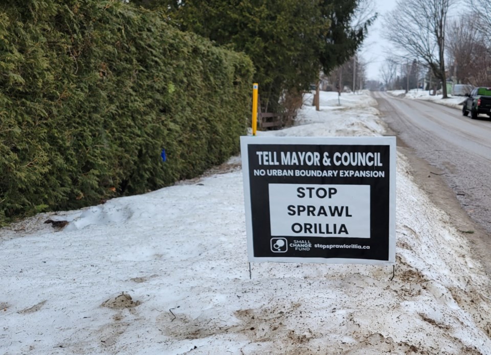 stop sprawl sign