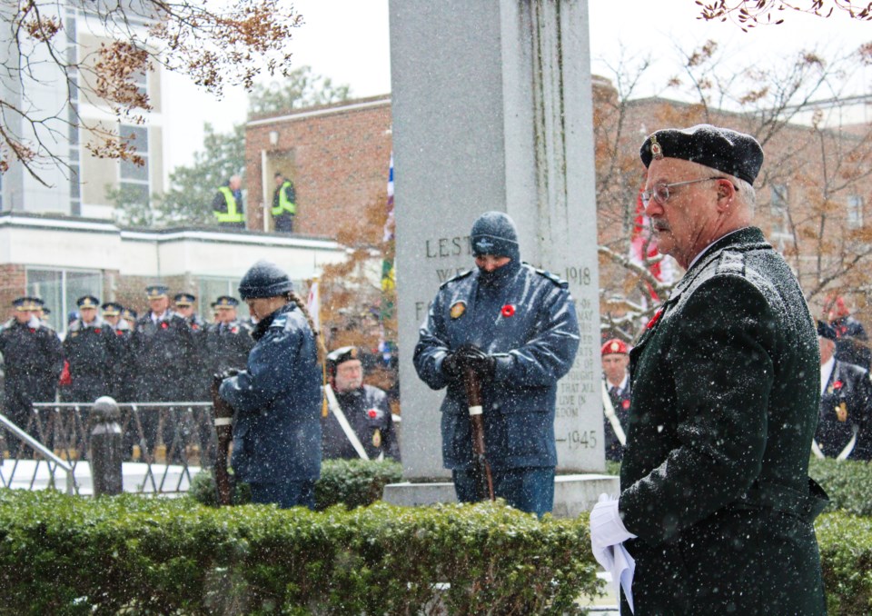 2019-11-11 Orillia Remembrance Day 1