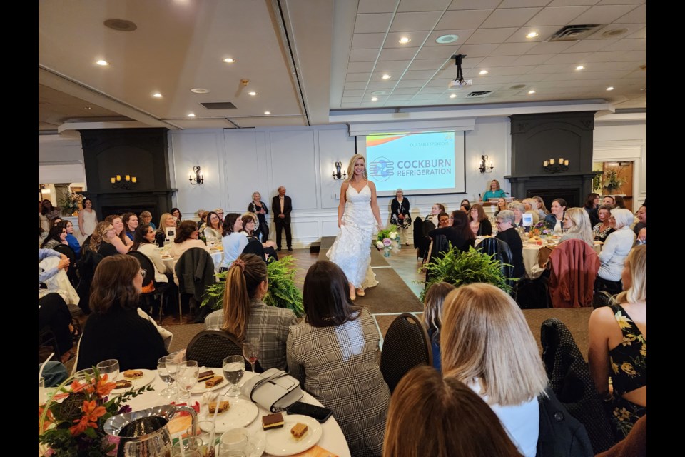 The Butterfly Kisses Fashion Show in support of Mariposa House Hospice took place April 20 at the Hawk Ridge Golf Club.
