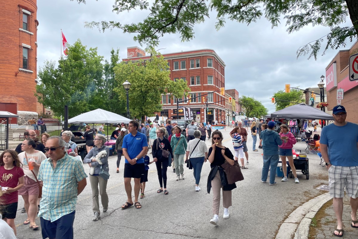Downtown Orillia bounces back with summer events and new businesses