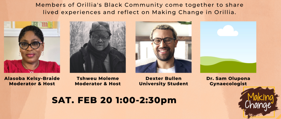 black history month orillia panel