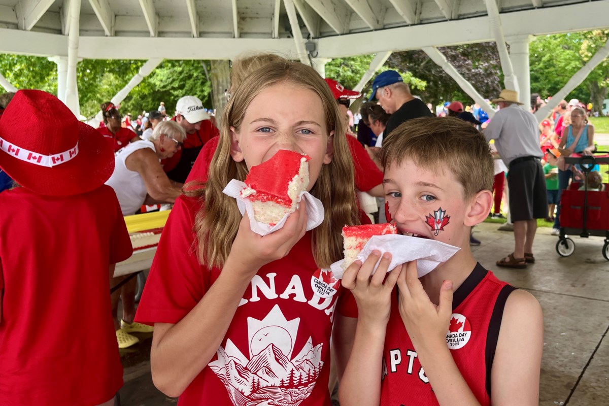 'It’s a big year for Canada Day, everyone is in the mood to celebrate Canada, so we’re happy to be a part of it,' says vendor during busy day at the park